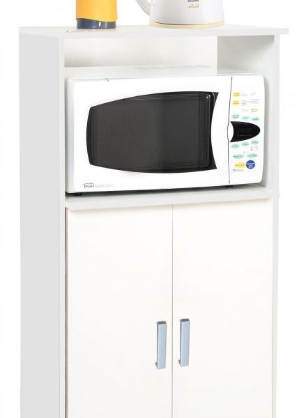 Gabinete para Microondas Blanco Mod 3046 | Ciudad Bella Muebles