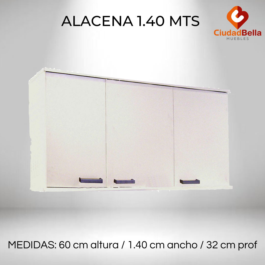 Alacena 1.40 mts centro estant