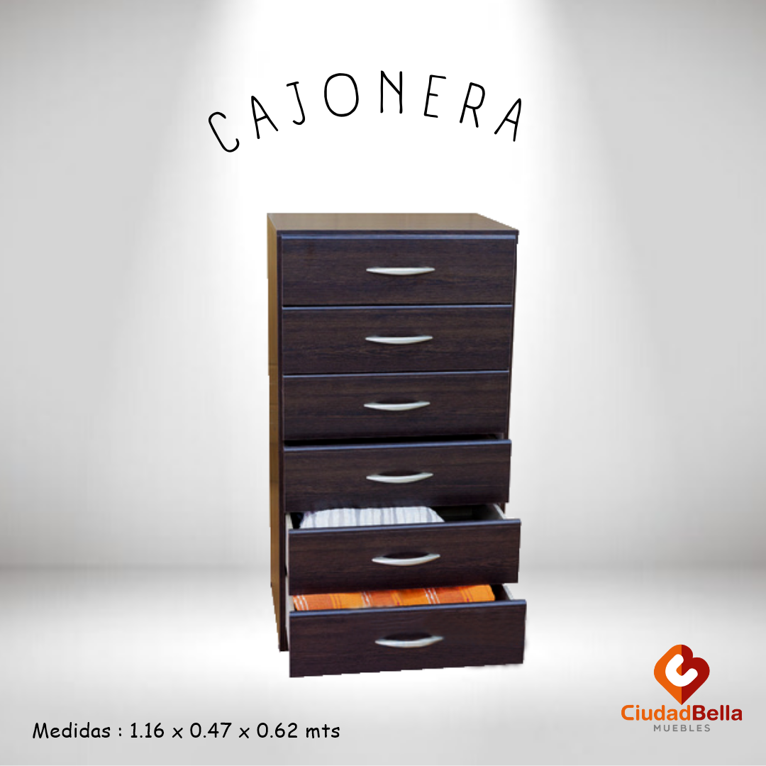 Chiffonier 6 Cajones Mod 920 platinum
