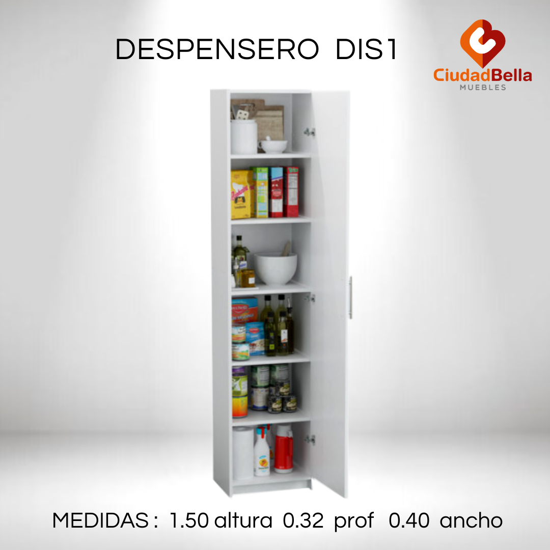 DESPENSERO 1 PUERTA MOD DIS1 CENTRO ESTANT