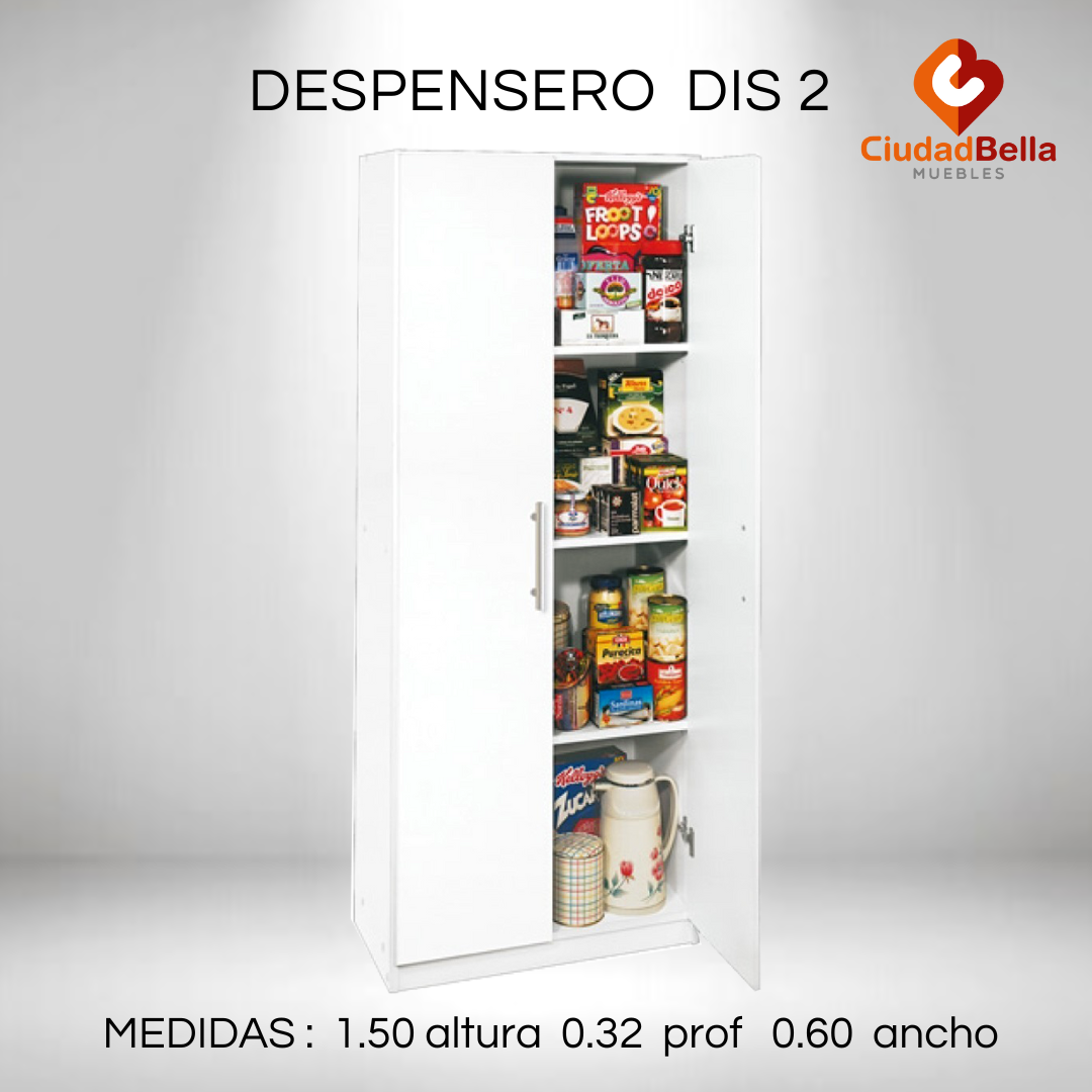 DESPENSERO 2 PUERTAS MOD DIS2 CENTRO ESTANT