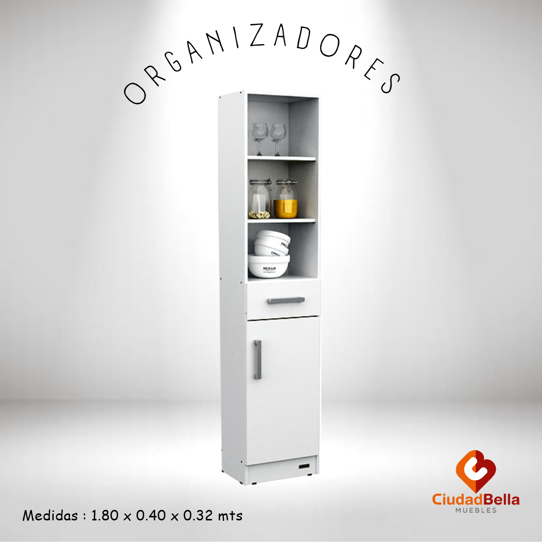 DESPENSERO PUERTA BAJA Y CAJON MODG14 CENTRO ESTANT