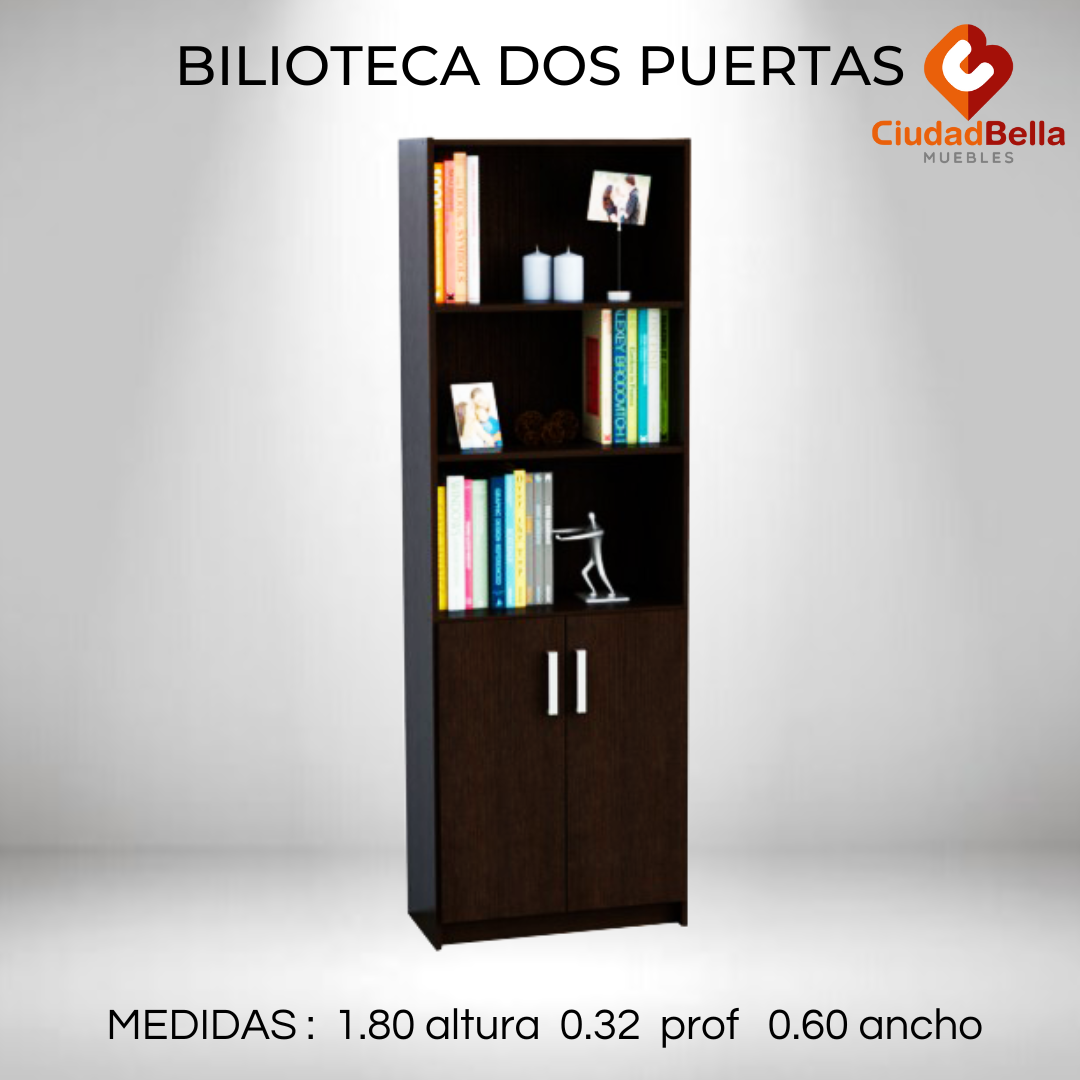 Biblioteca Centro Estant 6002 2 Puertas
