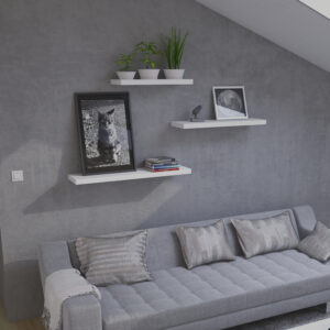 ESTANTE FLOTANTE 80X25