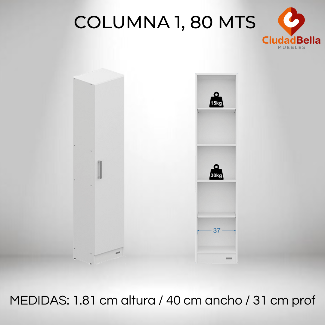 Columna 1 puerta Mosconi 1.80 mts