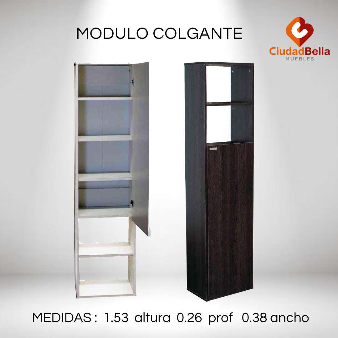 Modulo Colgante C/ Estantes Mod 9019