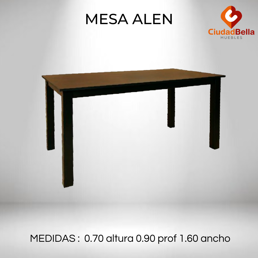 MESA ALEN 1.60 X 0.90
