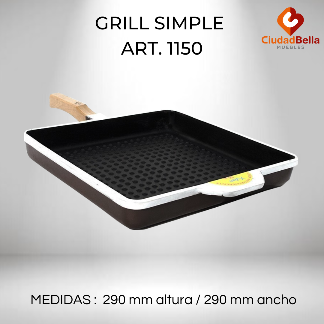 GRILL SIMPLE ANTIADHERENTE