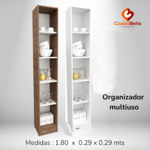 Despensero Organizador 1,80 Mts. Columna Con Estantes