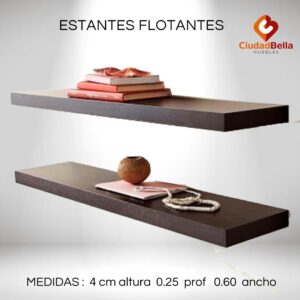 ESTANTES FLOTANTES 60 CM