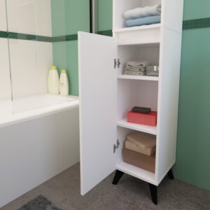 Respaldo De Inodoro Bt2 Color Blanco Centro Estant