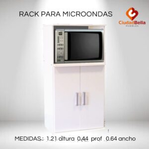 MUEBLE RACK PARA MICROONDAS