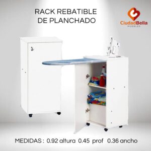 RACK REBATIBLE DE PLANCHADO