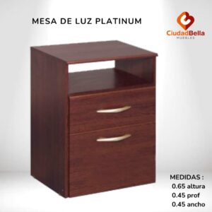 MESA DE LUZ PLATINUM