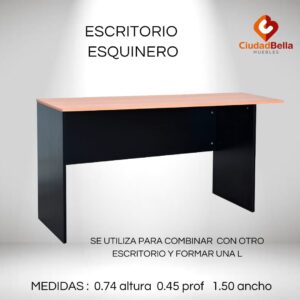 ESCRITORIO DE OFICINA ESQUINERO