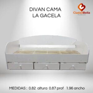 DIVAN CAMA LA GACELA