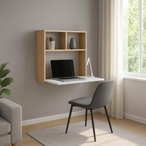 ESCRITORIO COLGANTE BLANCO