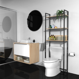 Mueble Organizador Sobre Inodoro Caño Sie 060 165 X 60 X 34