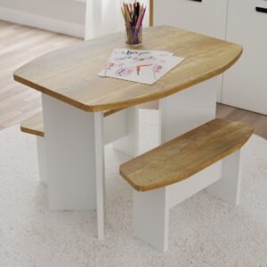 JUEGO DE MESA Y BANCO KITO